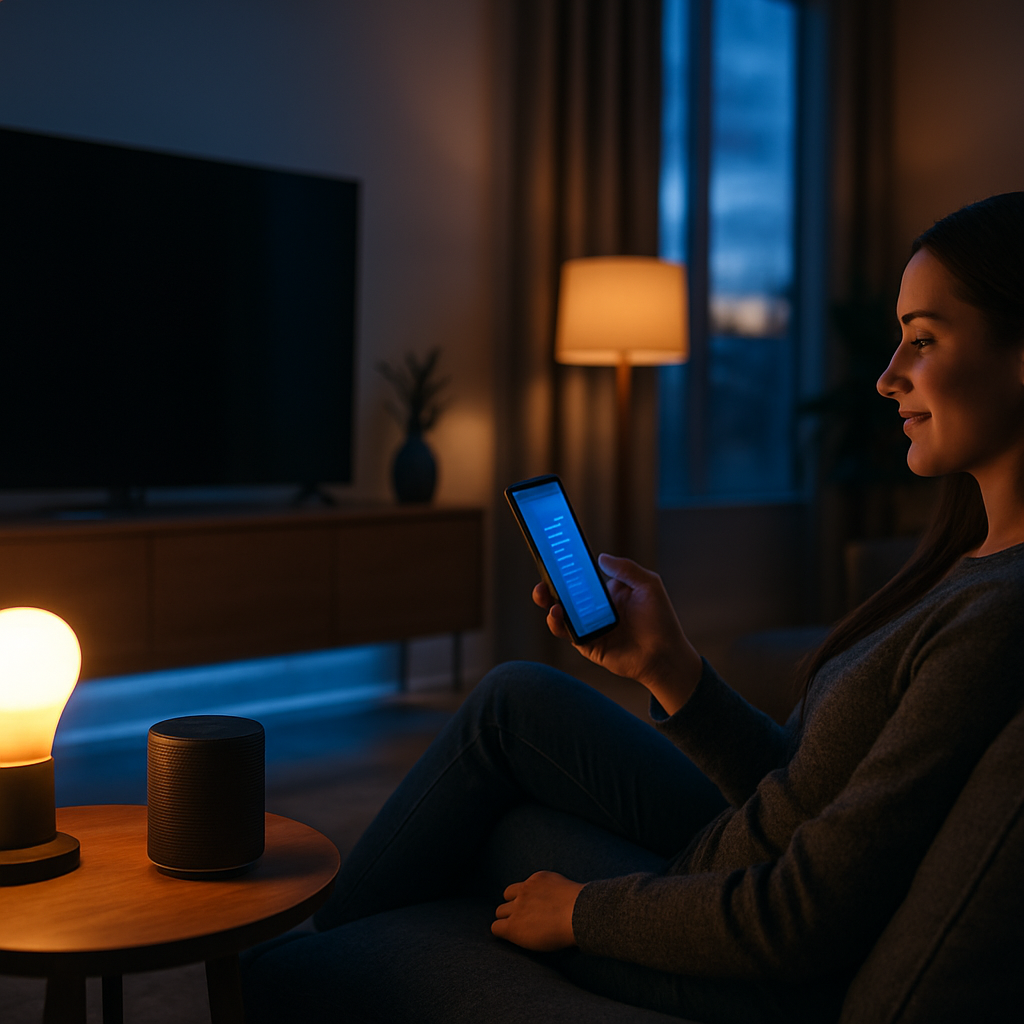 Hogar inteligente con tecnología TecnoFácil